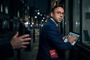 An AI edited image of Alex Barros-Curtis